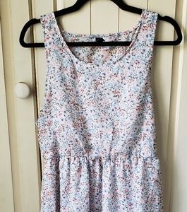 H&m floral chiffon dress size 8